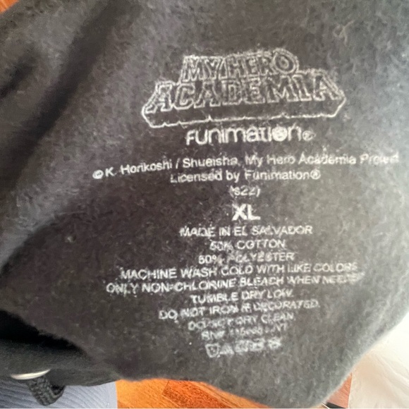 Black Hoodie with Green Graphic - Picture 8 of 8